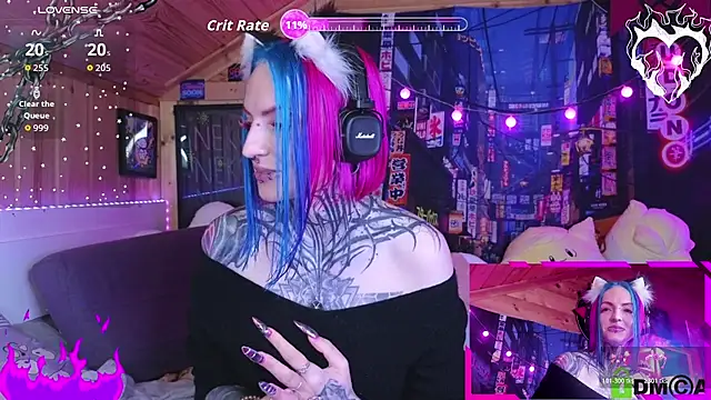 NekoCyber online show from October 26, 5:14 am