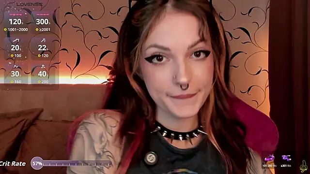 Snapshot of BratzieDarsie chatting on October 7, 10:19 am BratzieDarsie online show from October 7, 10:19 am