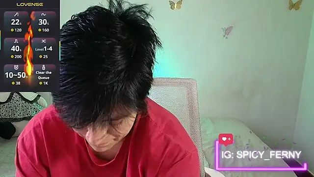 9 Fernanda 9 online show from April 21, 8:27 pm